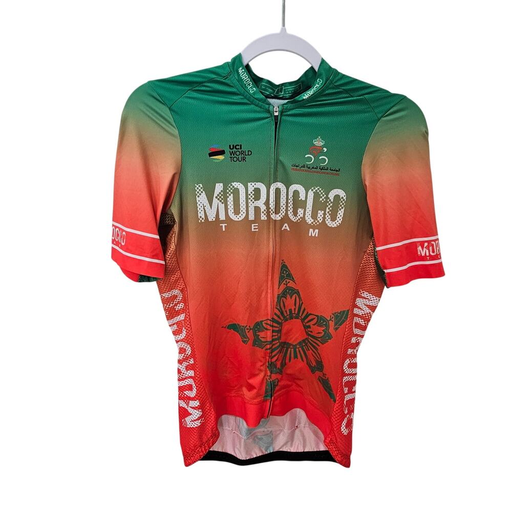 Morocco Team Gradient Kaftan - Green and Red